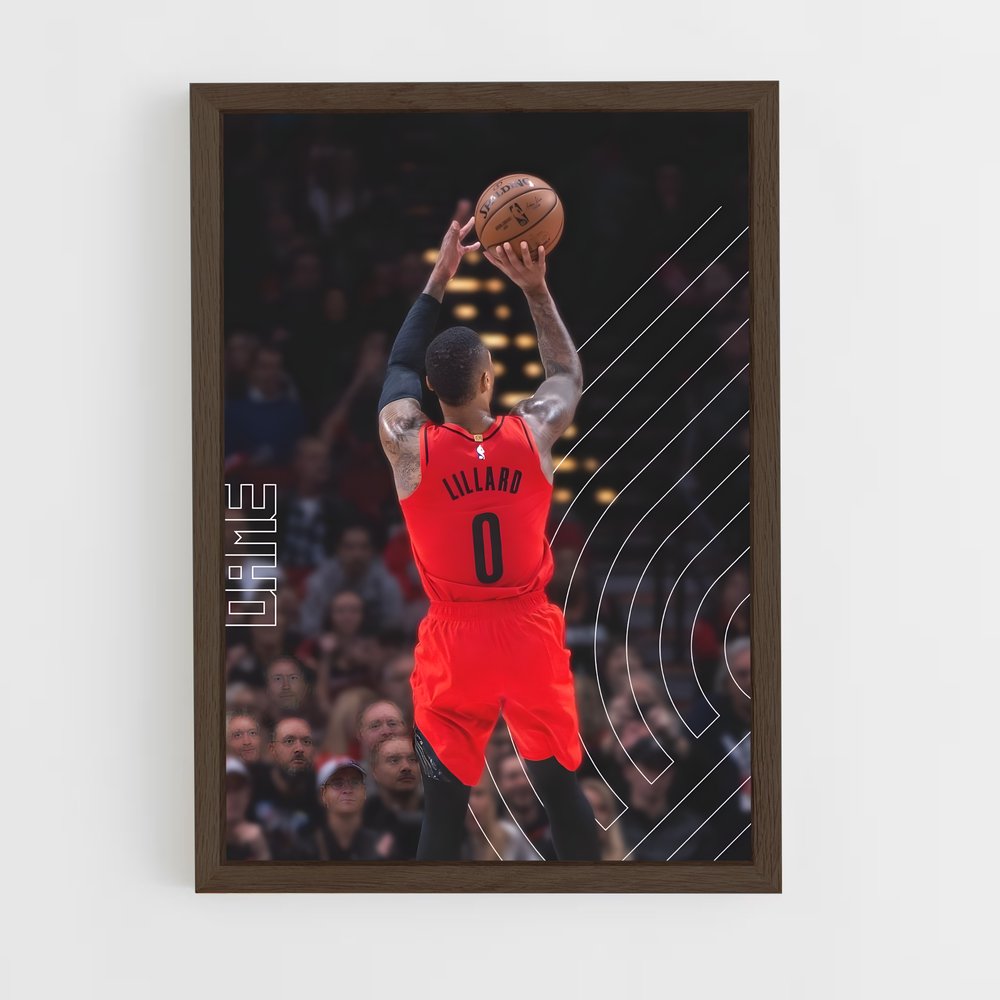 Poster Damian lillard soi – affiche Basketball (vue 5)